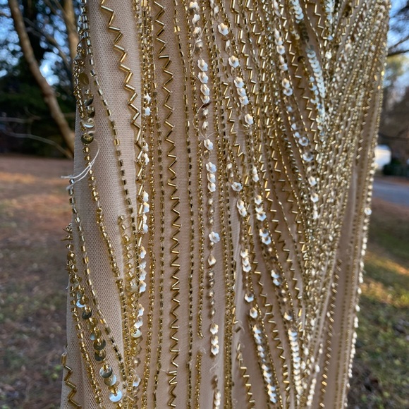 Sequin Gown / Gold Dress - Picture 4 of 10